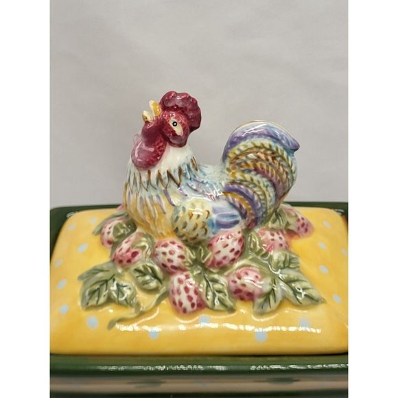 Danna Cullen Designs Zrike Pottery Chanticleer Rooster - Picture 2 of 12